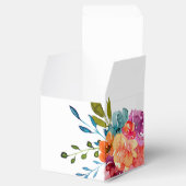 Helderkleurige bruiloft voor zomerfeest bedankdoosjes (Geopend)