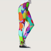 Helderkleurige cirkelvormige Leggings (Rechts)