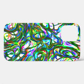Helderkleurige Cool Funky Case-Mate iPhone Case (Achterkant (horizontaal))