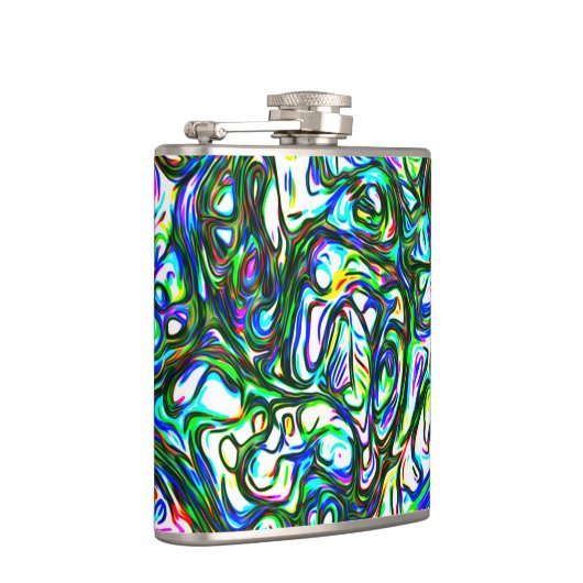 Helderkleurige Cool Funky Heupfles (Rechts)