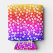 Helderkleurige Floral Blikjeskoeler (Achterkant)