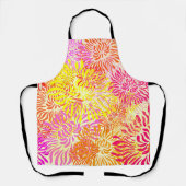 Helderkleurige Floral Schort (Voorkant)