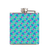 Helderkleurige Hip-flesje van het islamitische pat Heupfles (Achterkant)