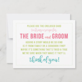 Helderkleurige inktkaartdouche invoegen feestdagenkaart