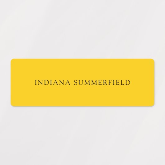 Helderkleurige Kinder schoolnaam waterdicht Labels (Design 1)