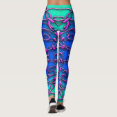 Helderkleurige leggings! leggings (Achterkant)