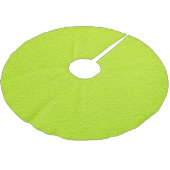 Helderkleurige Lime Green Neon Trendy kleuren Kerstboom Rok (Gekanteld)