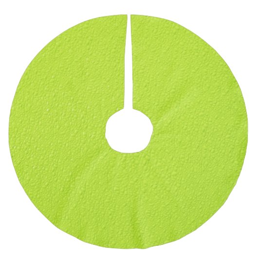 Helderkleurige Lime Green Neon Trendy kleuren Kerstboom Rok (Voorkant)