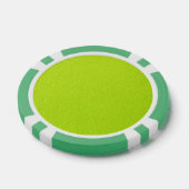 Helderkleurige Lime Green Neon Trendy kleuren Poker Chips (Enkel)