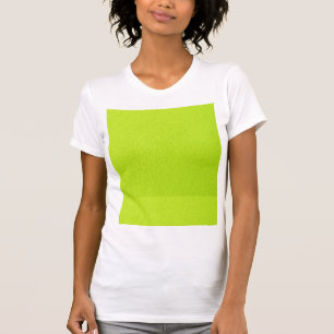 Helderkleurige Lime Green Neon Trendy kleuren T-shirt