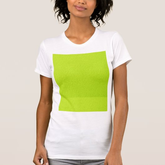Helderkleurige Lime Green Neon Trendy kleuren T-shirt (Voorkant)