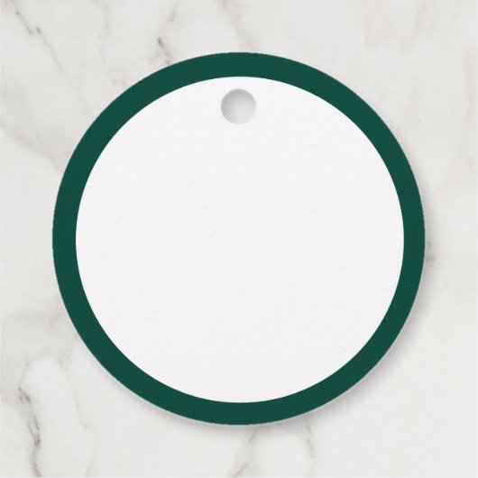 Helderkleurige, moderne kerstfamilie Square Sti Bedankjes Labels (Achterkant)