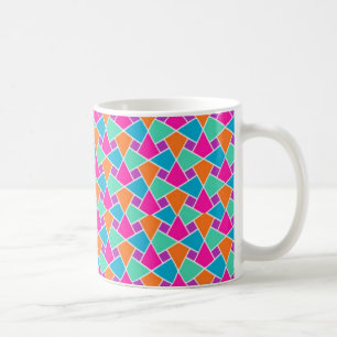 Helderkleurige Mok van het Islamic Pattern Coffee