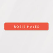 Helderkleurige naamlabels labels (Design 2)