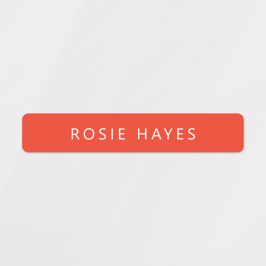 Helderkleurige naamlabels labels (Design 2)