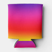 Helderkleurige Neon-gradiënt Blikjeskoeler (Voorkant)