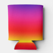 Helderkleurige Neon-gradiënt Blikjeskoeler (Achterkant)