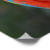 Helderkleurige papegaai poster (Hoek)