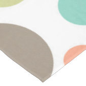 Helderkleurige poka Dots Tafelkleed (Gekanteld)