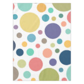 Helderkleurige poka Dots Tafelkleed (Voorkant)