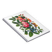 Helderkleurige pony Butterfly-schilderijen Notitieboek (Rechterzijde)