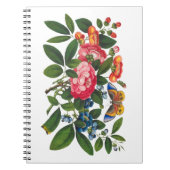 Helderkleurige pony Butterfly-schilderijen Notitieboek (Voorkant)