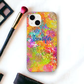 Helderkleurige reserveonderdelen, aangepast Case-Mate iPhone case