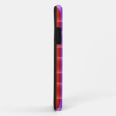Helderkleurige strepen achtergrond Case-Mate iPhone case (Achterkant/rechts)
