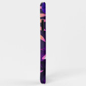 Helderkleurige tropische bloemen Case-Mate iPhone case (Achterkant/rechts)