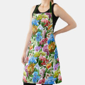 Helderkleurige tropische orchideeën schort (Insitu)