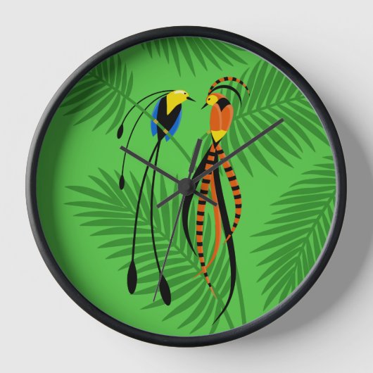 Helderkleurige vogels van het paradijs (Voorkant)