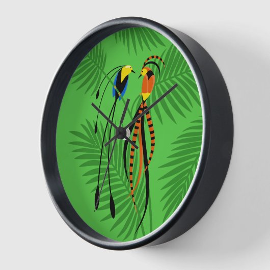 Helderkleurige vogels van het paradijs (Hoek)