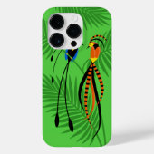 Helderkleurige vogels van het paradijs Case-Mate iPhone case (Achterkant)