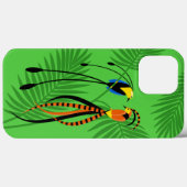Helderkleurige vogels van het paradijs Case-Mate iPhone case (Achterkant (horizontaal))