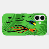 Helderkleurige vogels van het paradijs Case-Mate iPhone case (Achterkant (horizontaal))