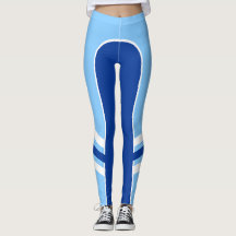Helderkleurige zijband Leggings 2