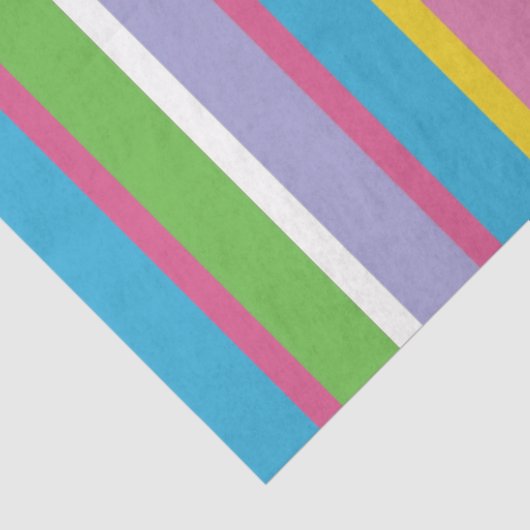 Helderkleurstrips NAAM Moderne Summer Fun Hip Tissuepapier (Detail)