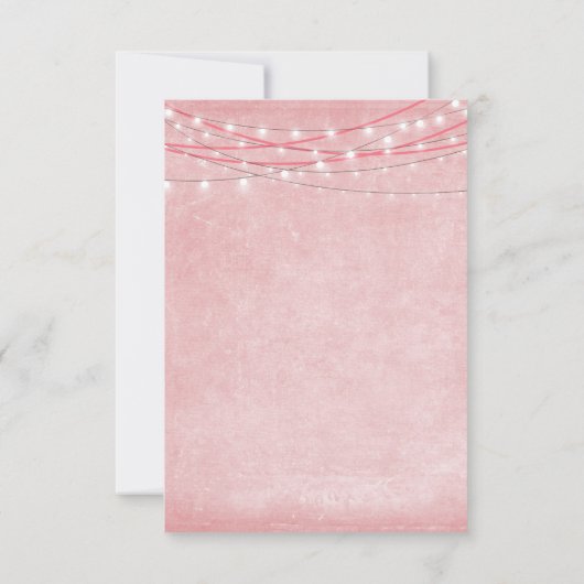 Helderlicht - RSVP-kaart - Roze schaduwen RSVP Kaartje (Achterkant)
