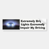 Helderlichte Bumpersticker (Voorkant)
