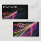 Helderlichte fotografie visitekaartje (Voorkant / Achterkant)