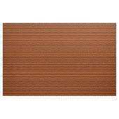 Helderlijk Oranje en zwart Chevron Pattern Stof (Yard (91,4 cm))