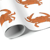 Helderlijk Oranje statief krabbetpapier Cadeaupapier (Rol Hoek)