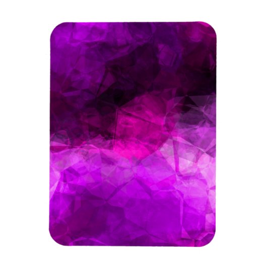 Helderlijk Paars weefselpapier Magneet (Verticaal)