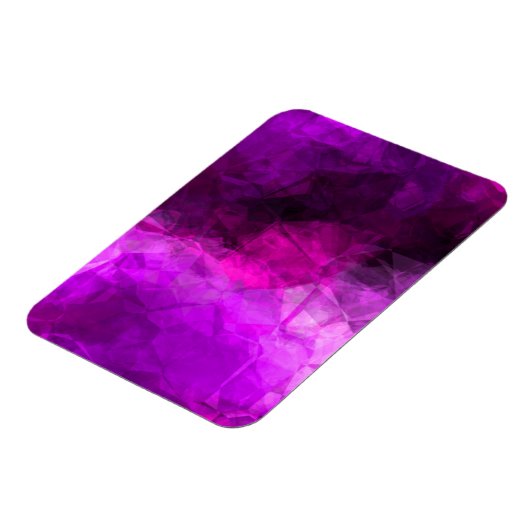 Helderlijk Paars weefselpapier Magneet (Linkerzijde)