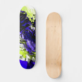 Helderlijk tijgergezicht persoonlijk skateboard (Voorkant)