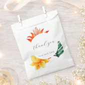 Helderlijk tropisch bedankzakje (Geknipt)