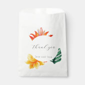 Helderlijk tropisch bedankzakje (Voorkant)