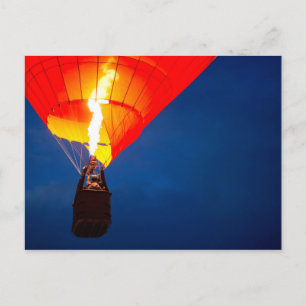 Helderluchtballonvlam Briefkaart