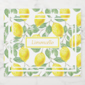 Helderluiers en vertrekt op maat likeurfles etiket (Enkel label)