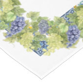 Heldermediterrane Siciliaanse Tegel Majolica-druiv Tafelkleed (Gekanteld)